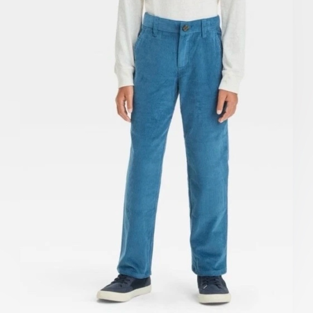 Cat & Jack Boys Blue Corduroy Pants